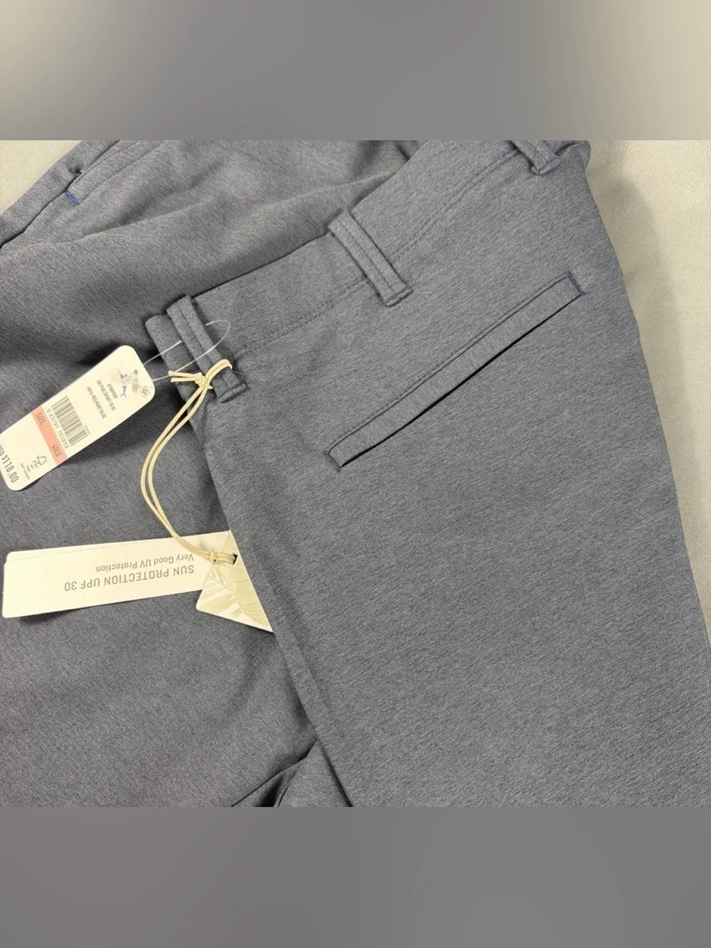 Tommy Bahama Golf Shorts On Par 40L x 11 Polyester Spandex NWT MSRP $118